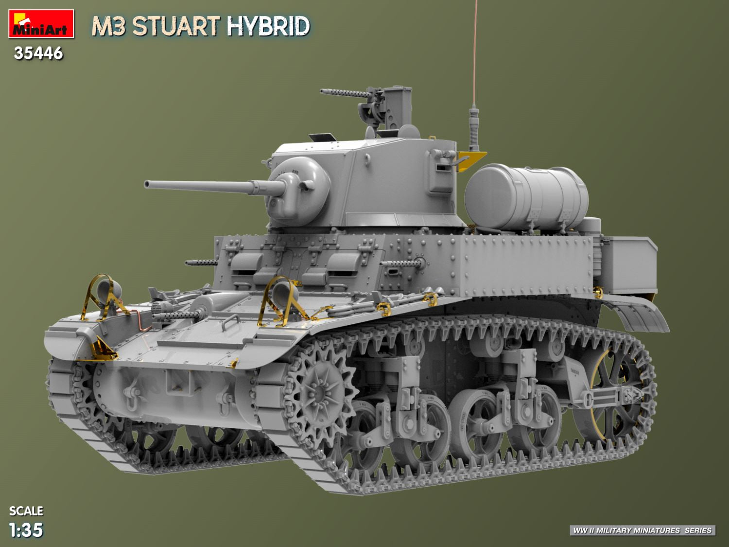 MiniArt 35446 M3 Stuart Hybrid 1/35 – zdjęcie 6
