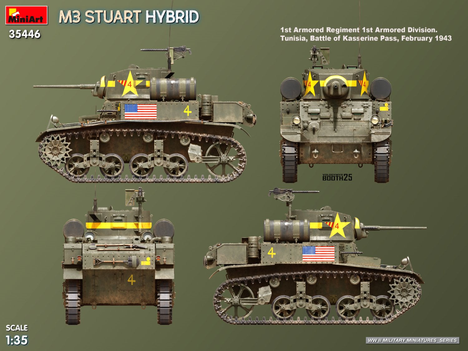 MiniArt 35446 M3 Stuart Hybrid 1/35 – zdjęcie 11