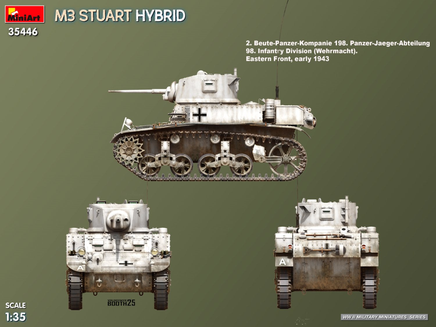 MiniArt 35446 M3 Stuart Hybrid 1/35 – zdjęcie 14