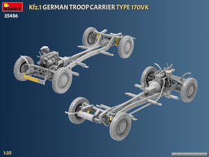 MiniArt 35486 Kfz.1 German Troop Carrier Type 170VK 1/35 – zdjęcie 12