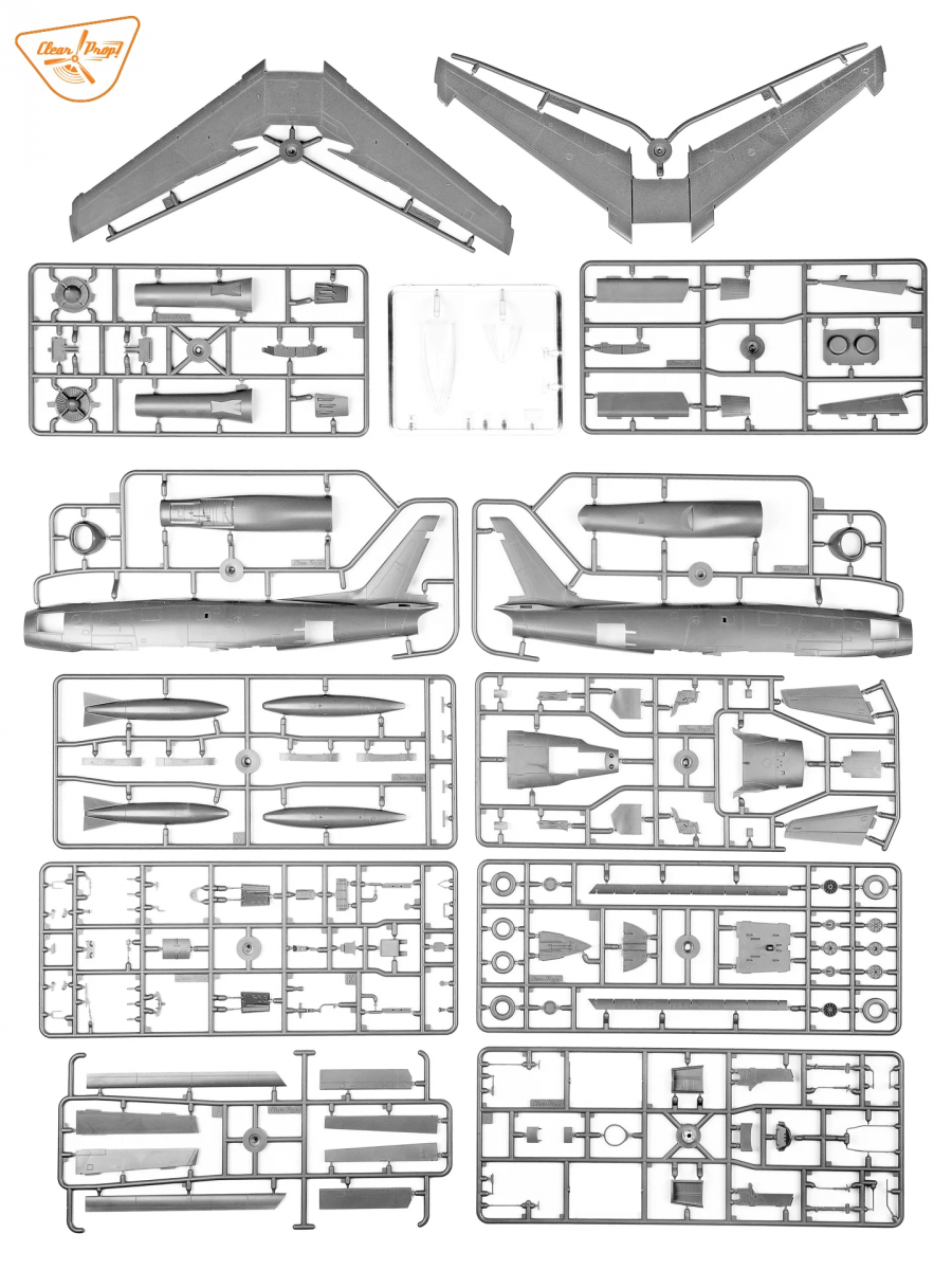 Clear Prop! CP4824 F-86A Sabre ADVANCED KIT 1/48 – zdjęcie 4