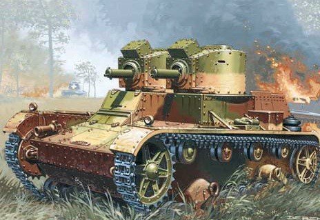 Mirage Hobby 72602 7TP light tank (twin turret) 1/72