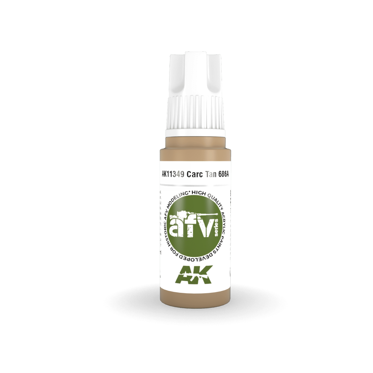 AK Interactive AK11349 CARC Tan 686A (FS33446) 17ml – zdjęcie 2