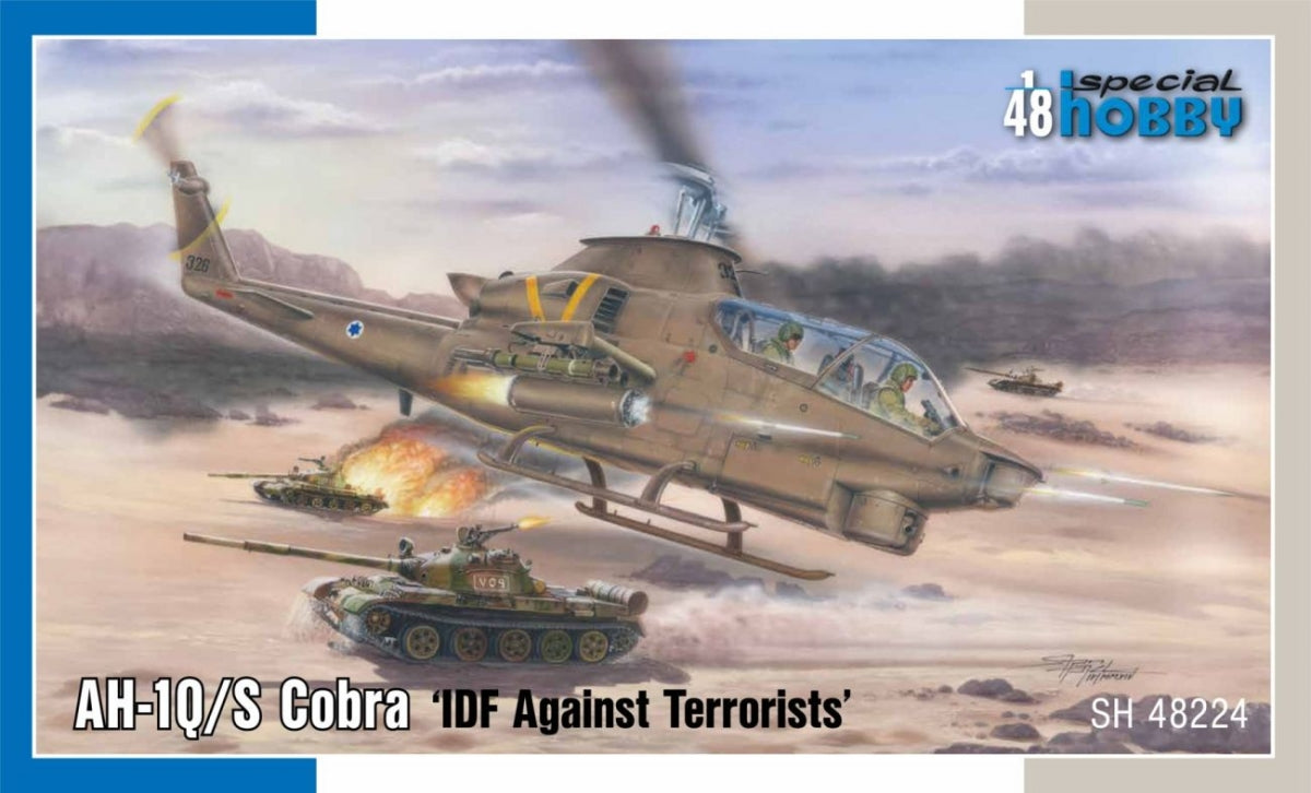 Special Hobby 48224 AH-1Q/S Cobra ‘IDF Against Terrorists’ 1/48 – zdjęcie 2