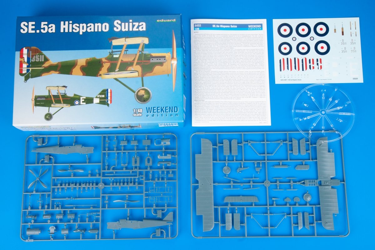 Eduard 8453 SE.5a Hispano Suiza 1/48 – immagine 3