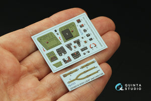 Quinta Studio QD48514 P-39Q/N Airacobra 3D-Printed coloured Interior on decal paper (Arma Hobby) 1/48 – zdjęcie 4