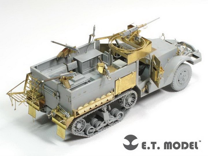 E.T. Model E35-144 WWII U.S. M2A1 Half-Track (For DRAGON 6329) 1/35 – zdjęcie 3