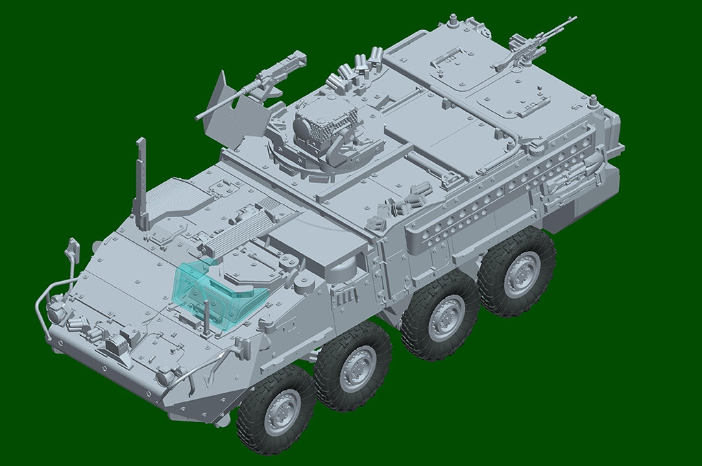 Trumpeter 07422 M1127 Stryker Reconnaissance Vehicle RV 1/72 – zdjęcie 5