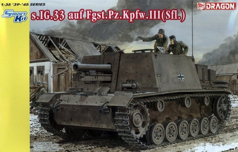 Dragon 6713 sIG33 auf Fgst.Pz.Kpfw.III (1/35)
