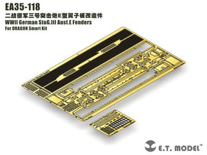 ET Model EA35-118 WWII German StuG.III Ausf.E Fenders For DRAGON Smart Kit 1/35 – image 5
