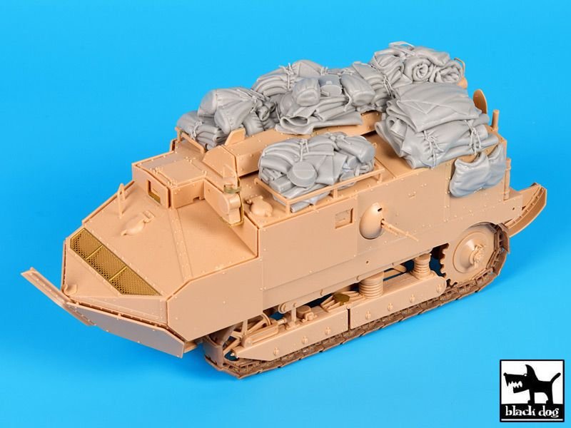 Black Dog T35194 Schneider CA accessories set 1/35 – zdjęcie 4