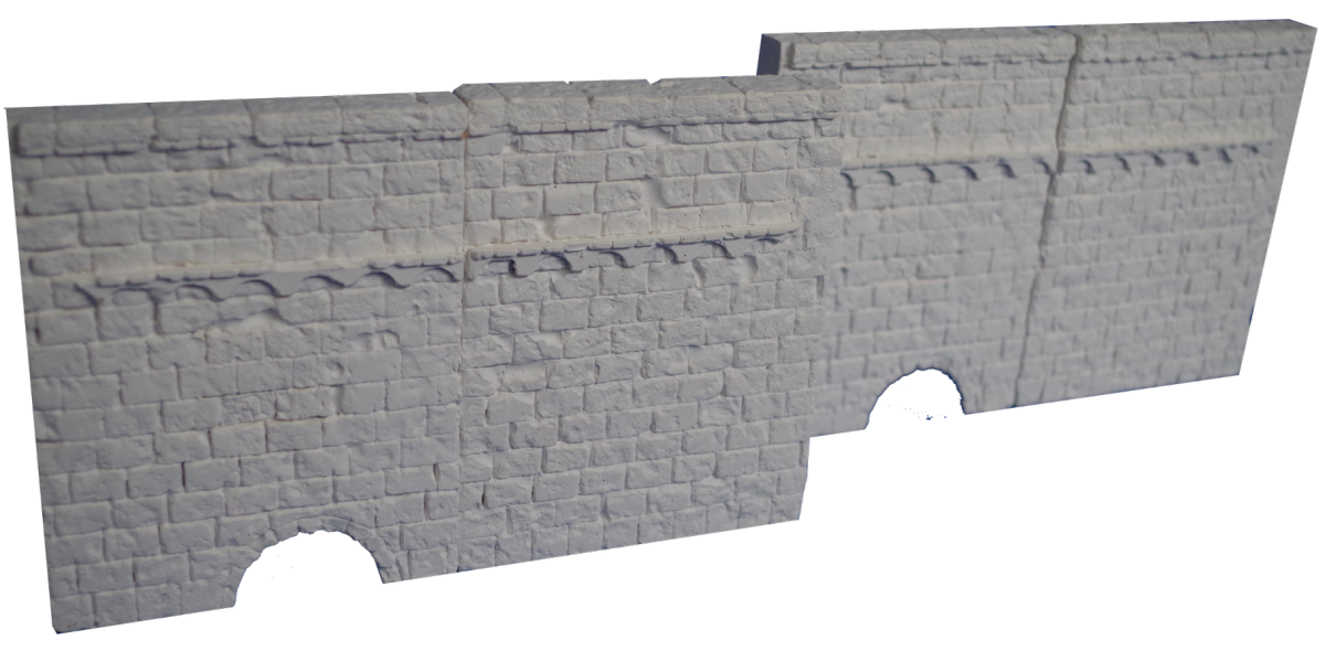 RT-Diorama 35016 Embankment wall (4pcs) 1/35 – zdjęcie 2