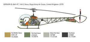 Italeri 2820 OH-13 Sioux 1/48 – zdjęcie 3