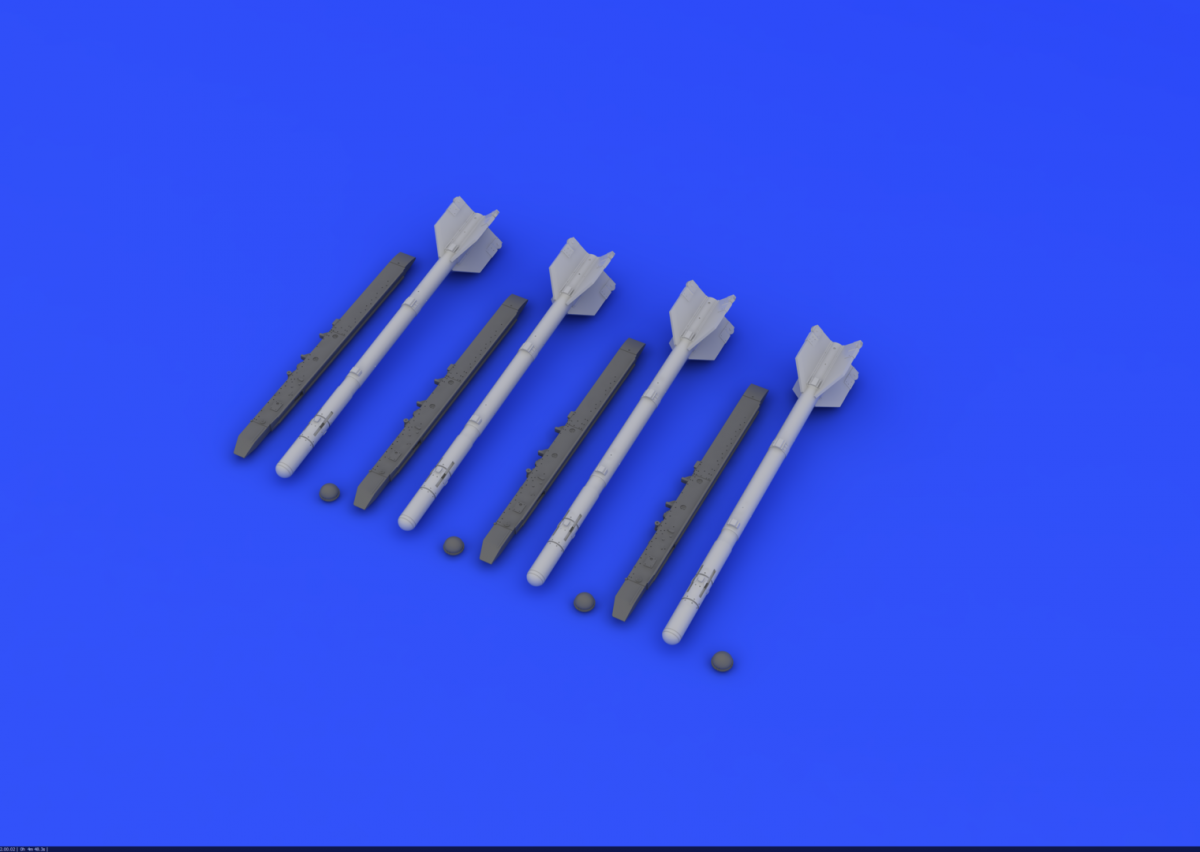 Eduard 672185 R-3S missiles for MiG-21 EDUARD 1/72 – zdjęcie 2