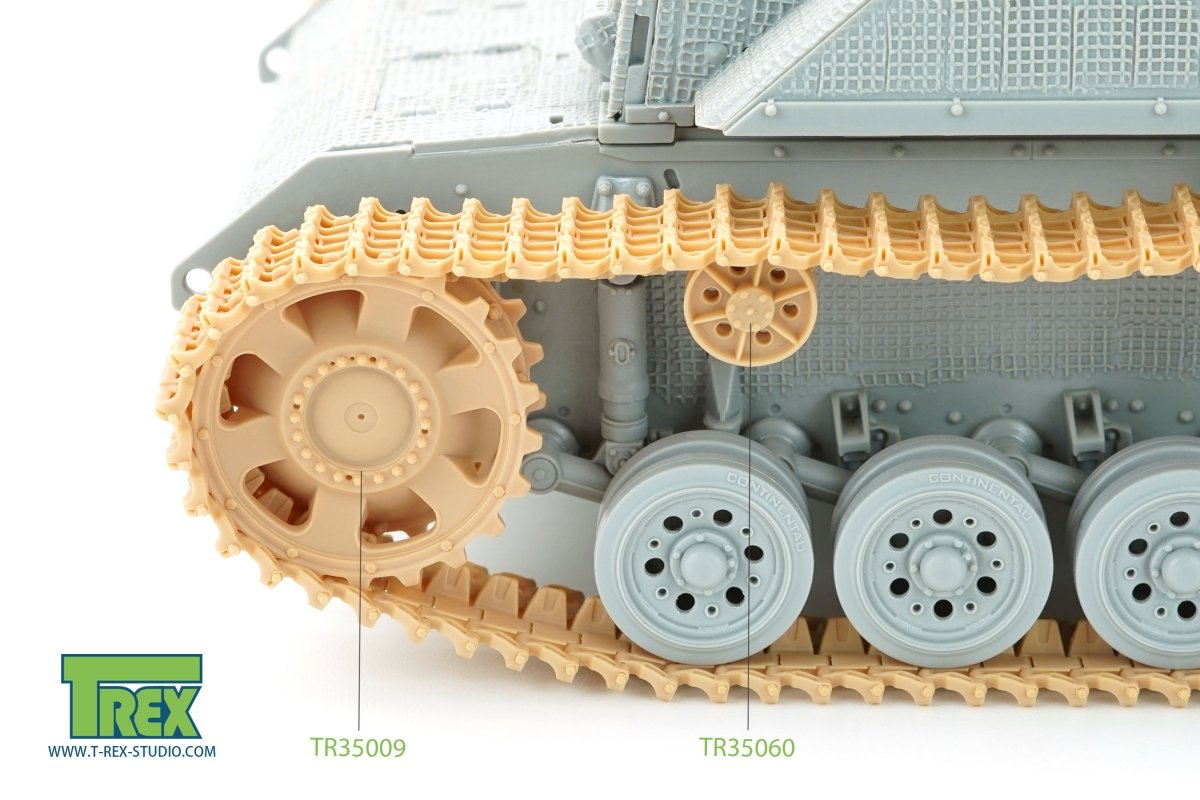 T-Rex Studio TR85027 PzKpfw.III/IV Tracks Type 6b w/Cleats 1/35 – zdjęcie 3