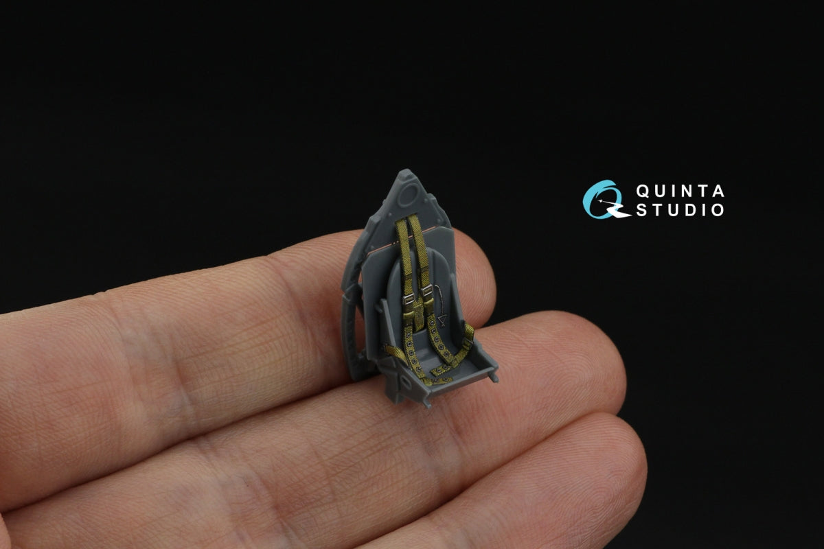 Quinta Studio QR+48103 British Fighter Seatbelts (mid WWII) (with metal buckles) (All kits) 1/48 – image 5