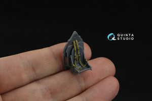 Quinta Studio QR+48103 British Fighter Seatbelts (mid WWII) (with metal buckles) (All kits) 1/48 – image 5
