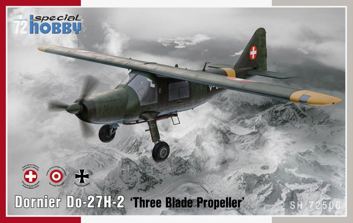 Special Hobby 72506 Dornier Do-27H-2 'Three Blade Propeller' 1/72