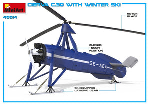 MiniArt 41014 Cierva C.30 with winter ski 1/35 – zdjęcie 2