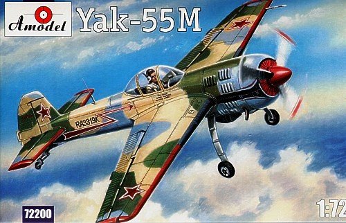 A-Model 72200 Soviet aerobatic aircraft Yakovlev Yak-55M 1/72