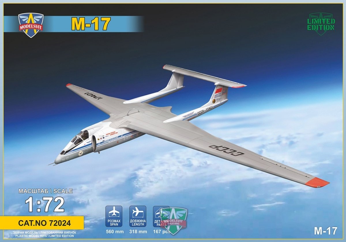 Modelsvit 72024 Myasishev M-17 "Stratosphera" 1/72