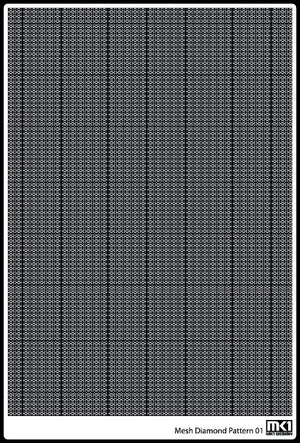 KA Models KA-00003 DIAMOND PATTERN MESH A 0.25mm X 0.4mm – image 3
