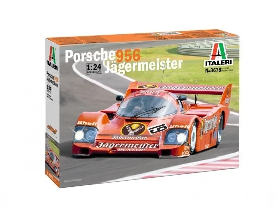 Italeri 3678 Porsche 956 Jägermeister 1/24