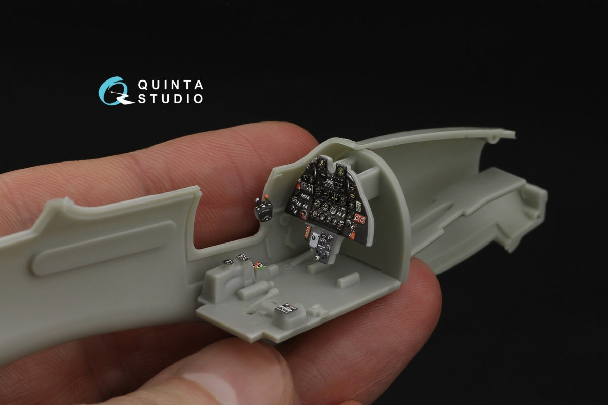 Quinta Studio QD48562 P-63C/E Kingcobra 3D-Printed &amp;amp; coloured Interior on decal paper (Dora Wings/AMG) 1/48 – zdjęcie 10