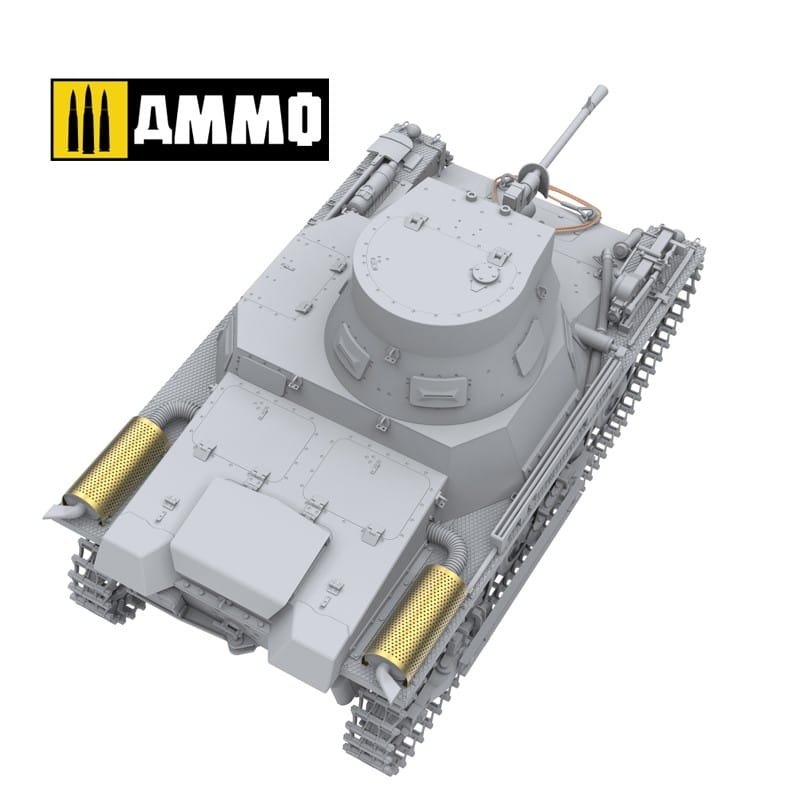 Ammo of Mig 8503 Panzer I Ausf. A Breda Spanish Civil War light tank destroyer 1/16 – zdjęcie 4