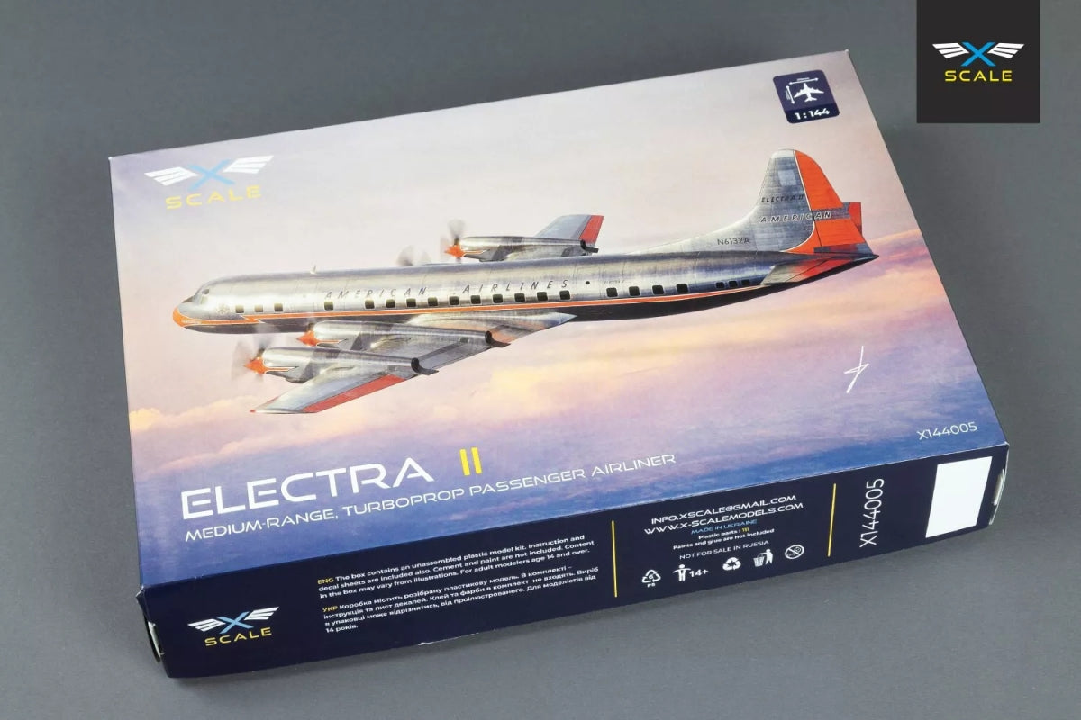 X-Scale 144005 Lockheed L-188 Electra 1/144 – zdjęcie 2