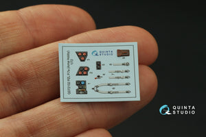 Quinta Studio QD72132 PZL P.7a 3D-Printed coloured Interior on decal paper (Arma Hobby) 1/72 – zdjęcie 3