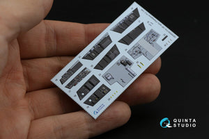 Quinta Studio QD48050 F/A-18F early 3D-Printed &amp;amp; coloured Interior on decal paper (Hasegawa) 1/48 – zdjęcie 6