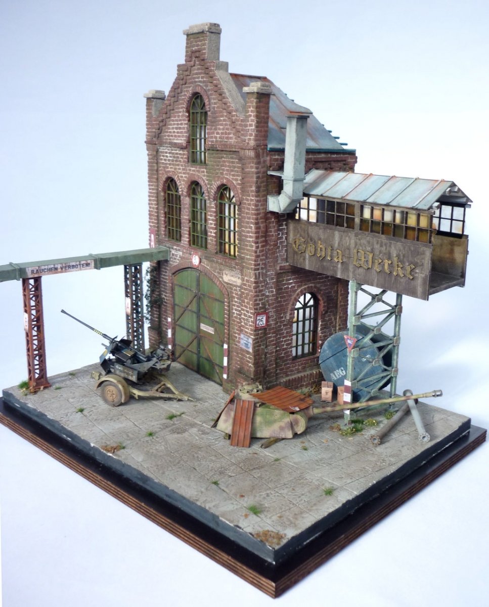 RT-Diorama 35288 Diorama-Base: &amp;quot;Gohta Werke&amp;quot; 1/35 – zdjęcie 8