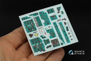 Quinta Studio QDS-32121 MiG-21UM 3D-Printed &amp;amp; coloured Interior on decal paper (Trumpeter) (Small version) 1/32 – zdjęcie 7