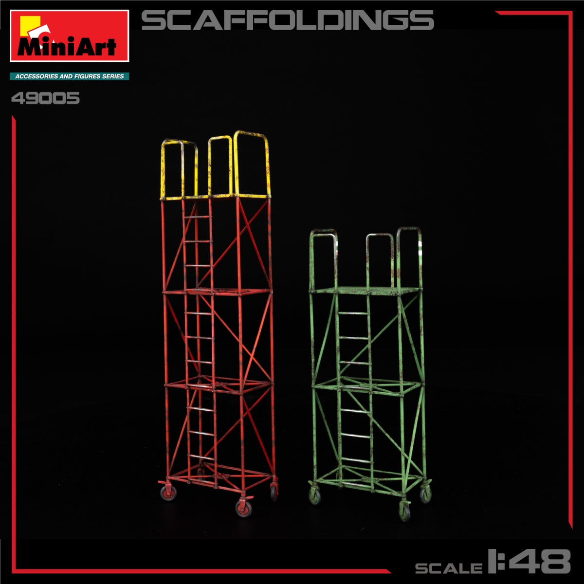 MiniArt 49005 SCAFFOLDINGS 1/48 – Bild 2