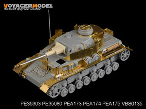 Voyager Model PE35303 WWII German Panzer.IV Ausf.D mit 75mm Kw.K.40 L/43 basic For DRAGON 6330 1/35 – zdjęcie 2