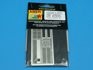 Aber 35G16 Grilles for russian tank KV-1 and KV-2 1/35 – immagine 4
