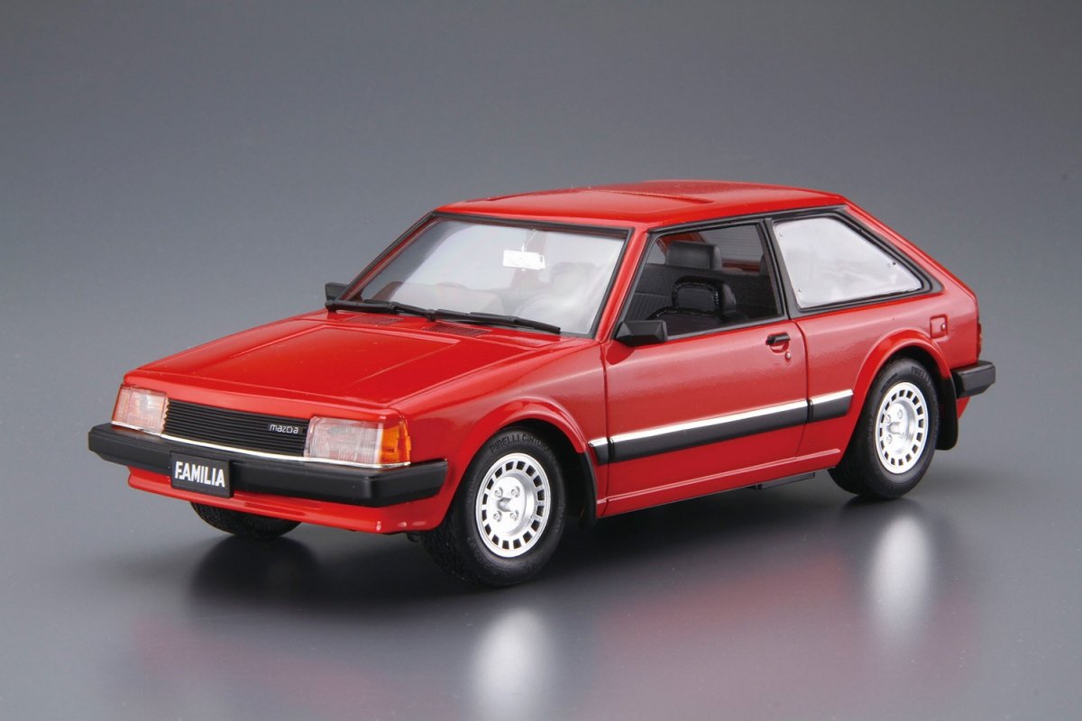 Aoshima 06271 Mazda BD Familia XG &amp;#39;80 1/24 – image 2