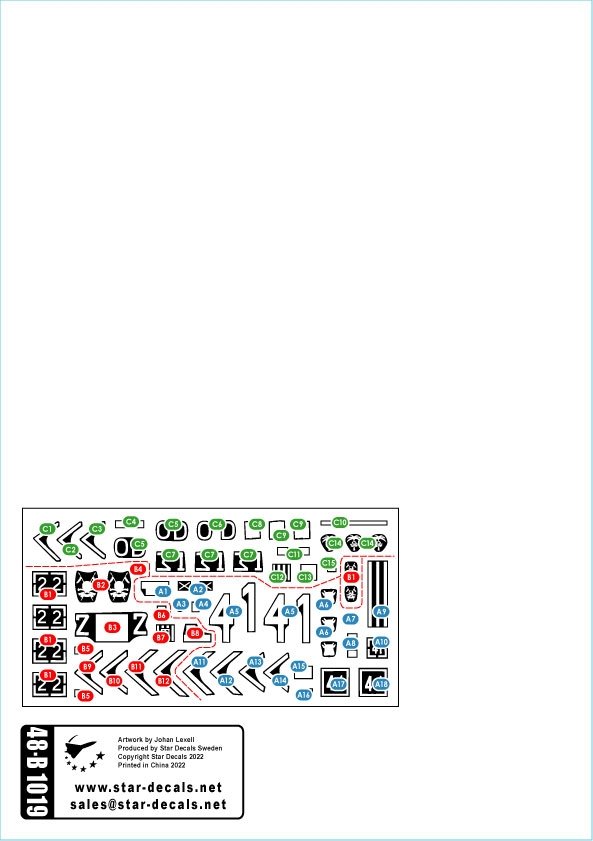 Star Decals 48-B1019 Challenger 2 - CR2. Op.Telic - Invasion and occupation of Iraq 2003-2011 1/48 – zdjęcie 2