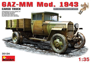 MiniArt 35134 Soviet GAZ-MM Mod.1943 Cargo Truck 1/35