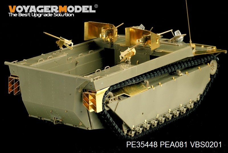 Voyager Model PE35448 WWII US LVT-4 Water Buffalo Landing Vehicle Tracked basic for AFV CLUB 35205 1/35 – zdjęcie 4