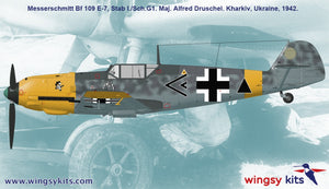 Wingsy Kits D5-11 German WWII Fighter MESSERSCHMITT Bf 109 E-7 1/48 – zdjęcie 4