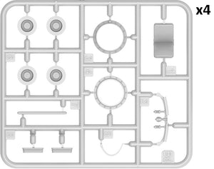 MiniArt 40003 SPHERICAL FIGHTING VEHICLE. TsAMO PROJECT. INTERIOR KIT 1/35 – zdjęcie 11