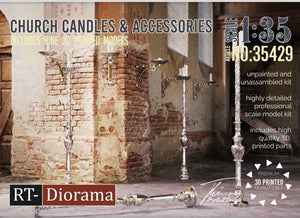RT-Diorama 35429 Church candles &amp;amp; Accessories 1/35