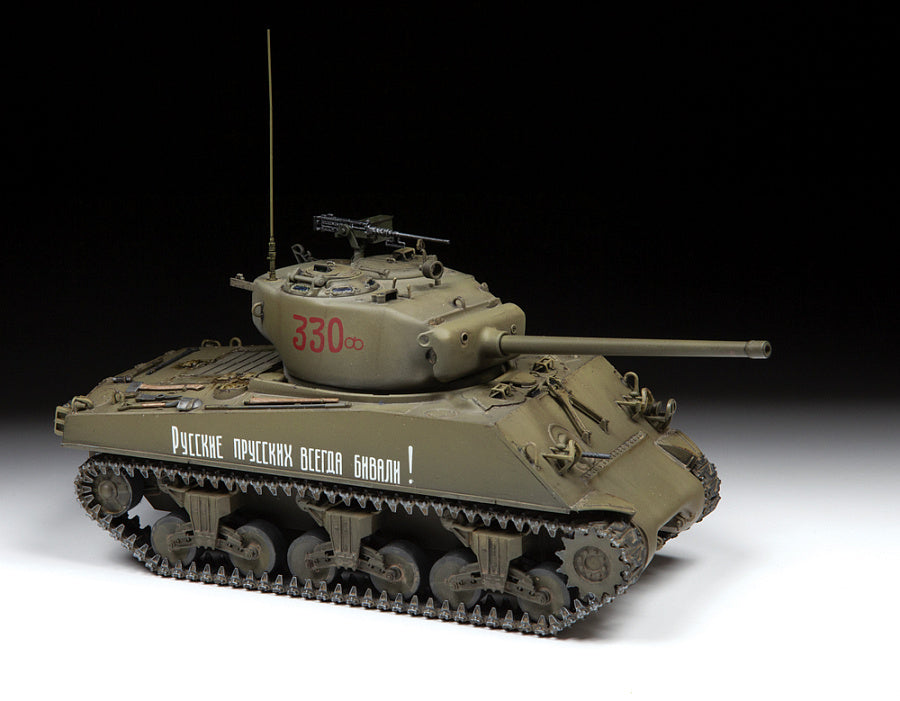 Zvezda 3645 M4A2 (76)W Sherman 1/35 – imagen 3