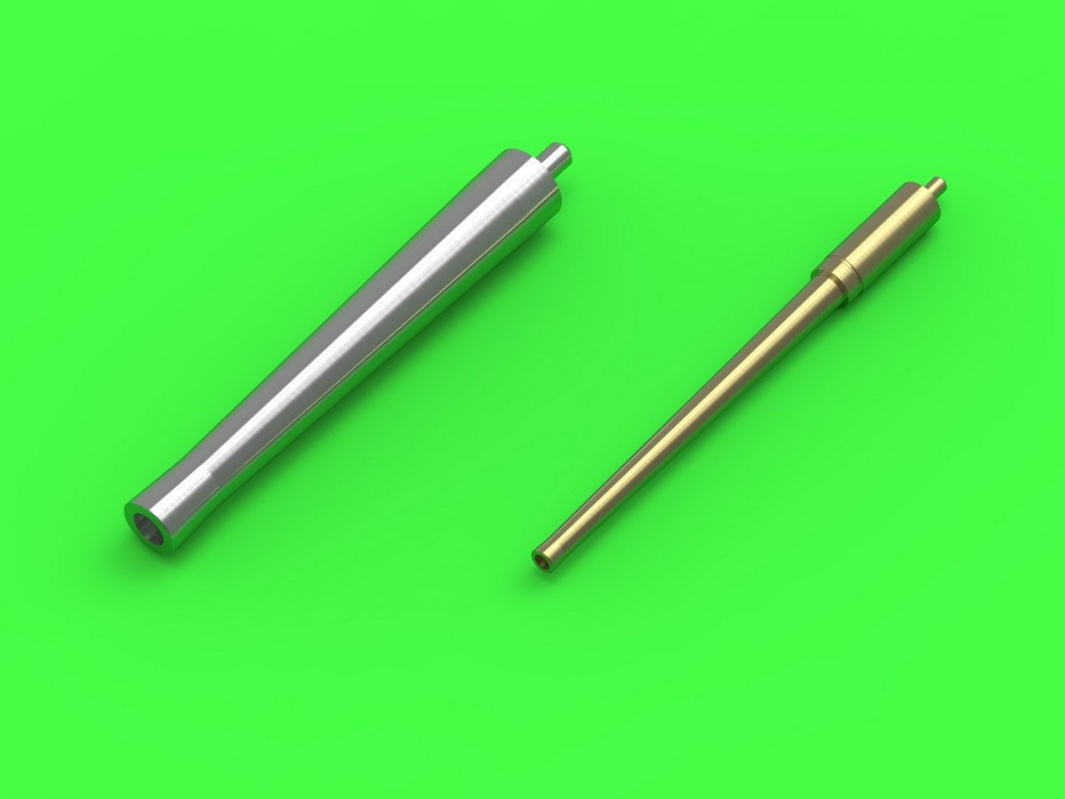 Master GM-72-013 M3 Lee/Grant - weapon barrels - 75mm M2 L/31 (short) and 37mm M6 1/72 – image 4