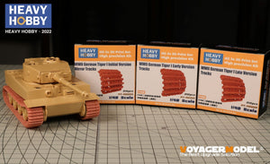 Heavy Hobby PT48005 WWII German Tiger I Initial Version Mirror Tracks 1/48 – zdjęcie 2