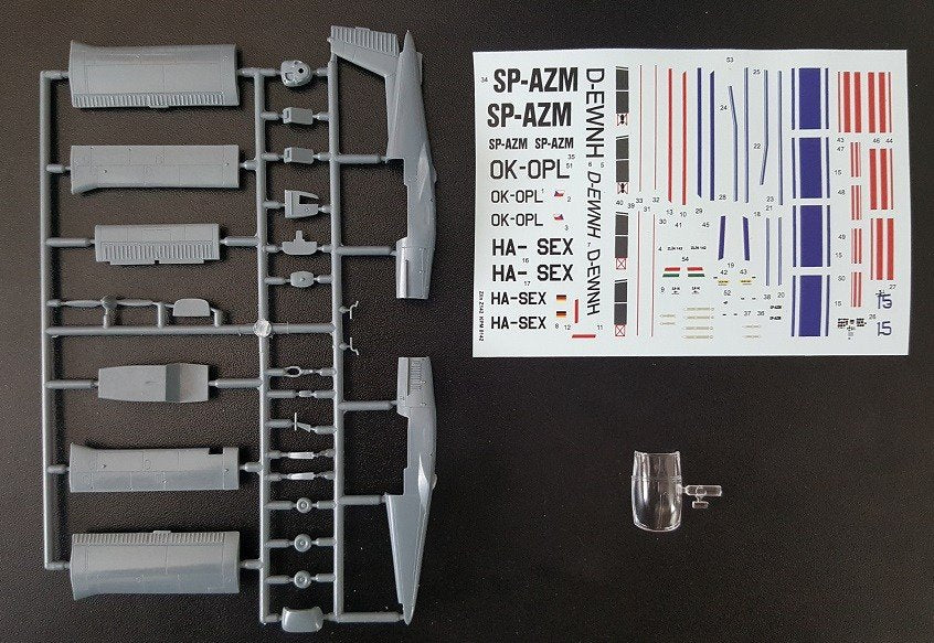Kovozavody Prostejov KPM0142 Zlin Z-142 1/72 – zdjęcie 3