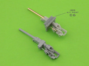 Master GM-72-015 Type 95 Ha-Go - 37 mm Type 94 gun barrel with resin mount (for IBG model) 1/72 – image 6