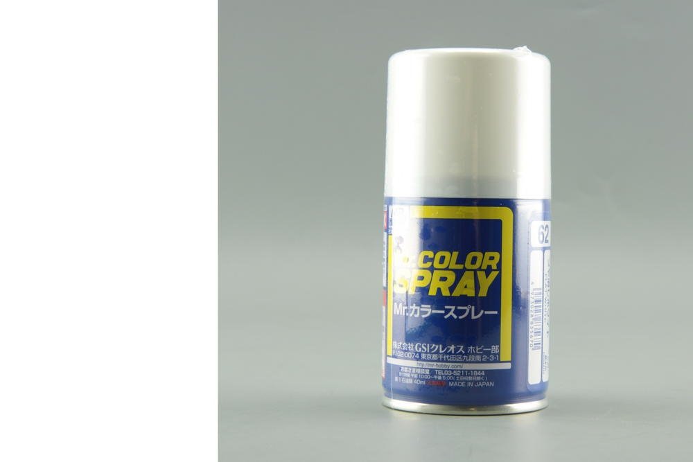 Mr.Hobby S-062 Flat White - (Flat) Spray
